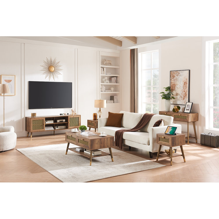 Hokku Designs Rashia 5 Piece Living Room Table Set & Reviews Wayfair